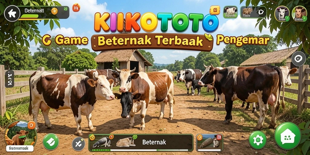 Tampilan antarmuka KIKOTOTO yang menarik dan intuitif.