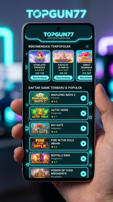 Aplikasi Populer & Kanal Uji Topgun77 — Pusat Akses Terpercaya