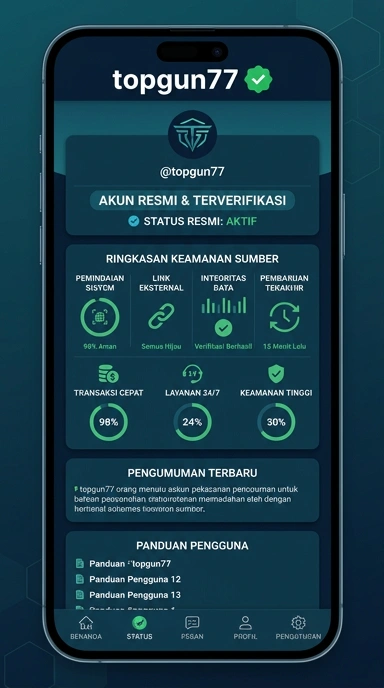 Kanal Resmi topgun77 untuk Pengguna Android Indonesia